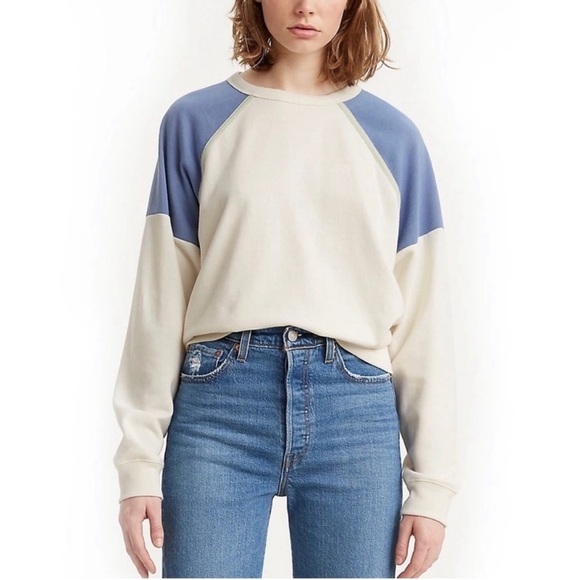 Levi’s Colorblocked Sweatshirt - Picture 1 of 6